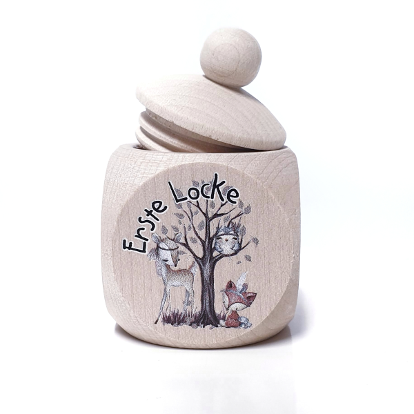 Reh im Wald Erste Locke